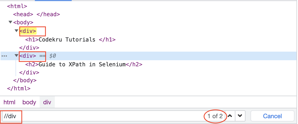 double slash in xpath in selenium