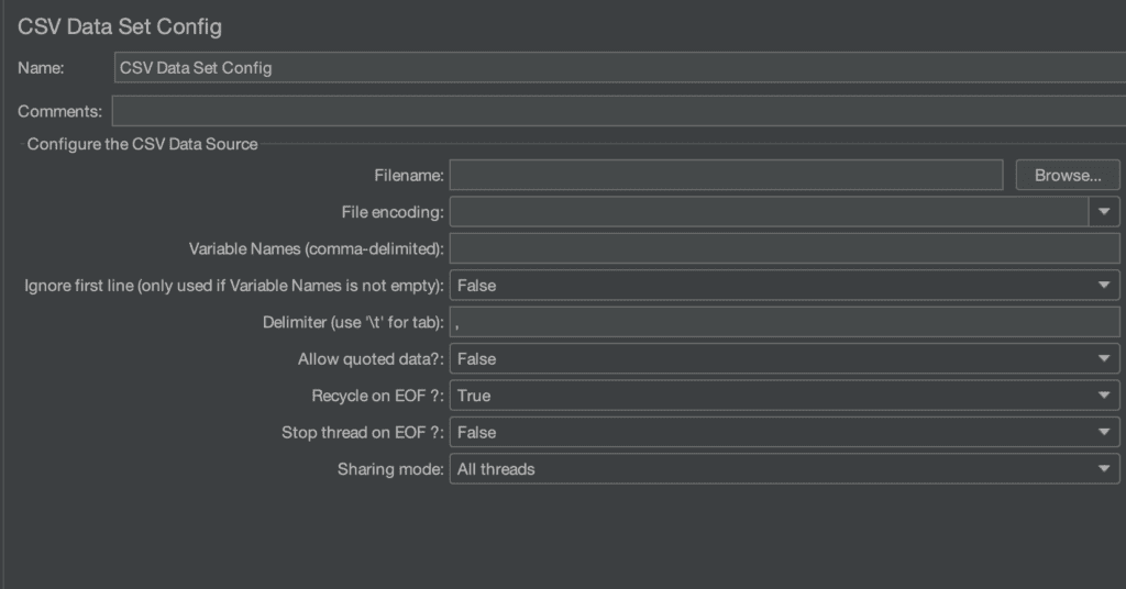 Reading from CSV file in Jmeter ( Using "CSV Data Set Config") - Codekru