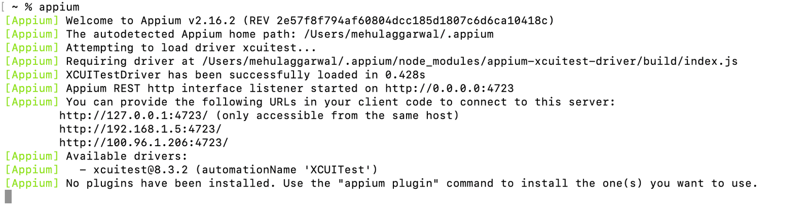 How to setup Appium with the andrioid/ios simulators on Mac - Codekru