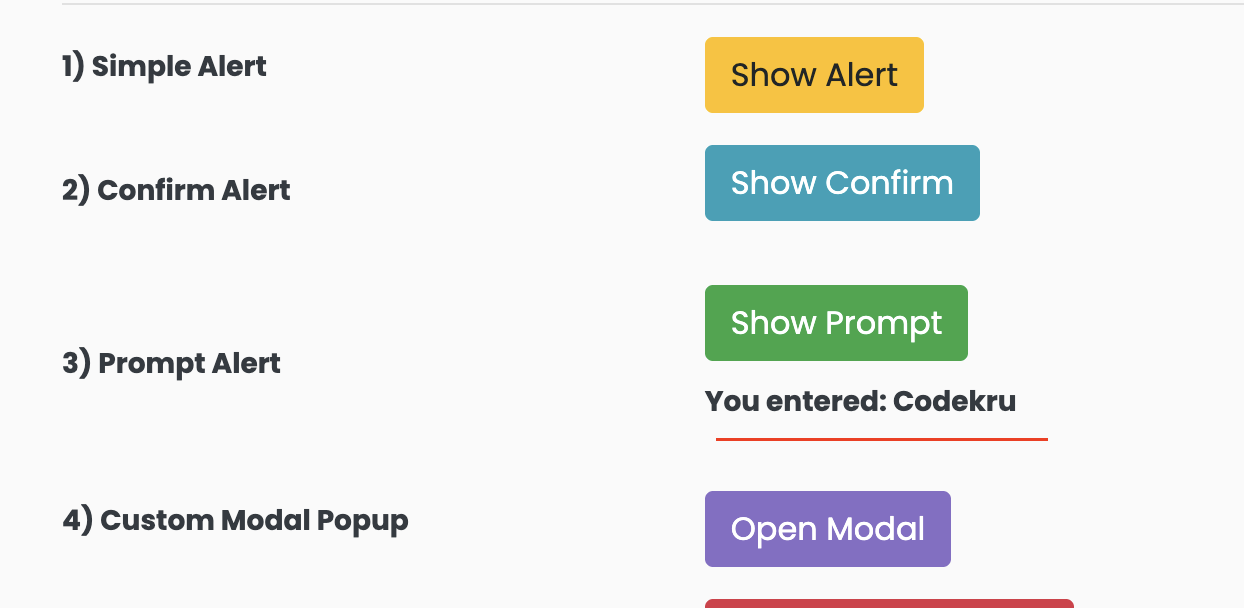 Handle Alert, Popup and Dialogs Using Playwright Java - Codekru