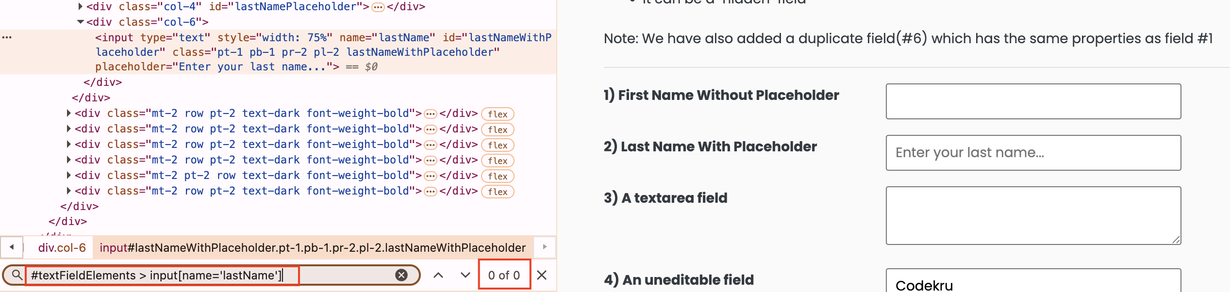 Child CSS