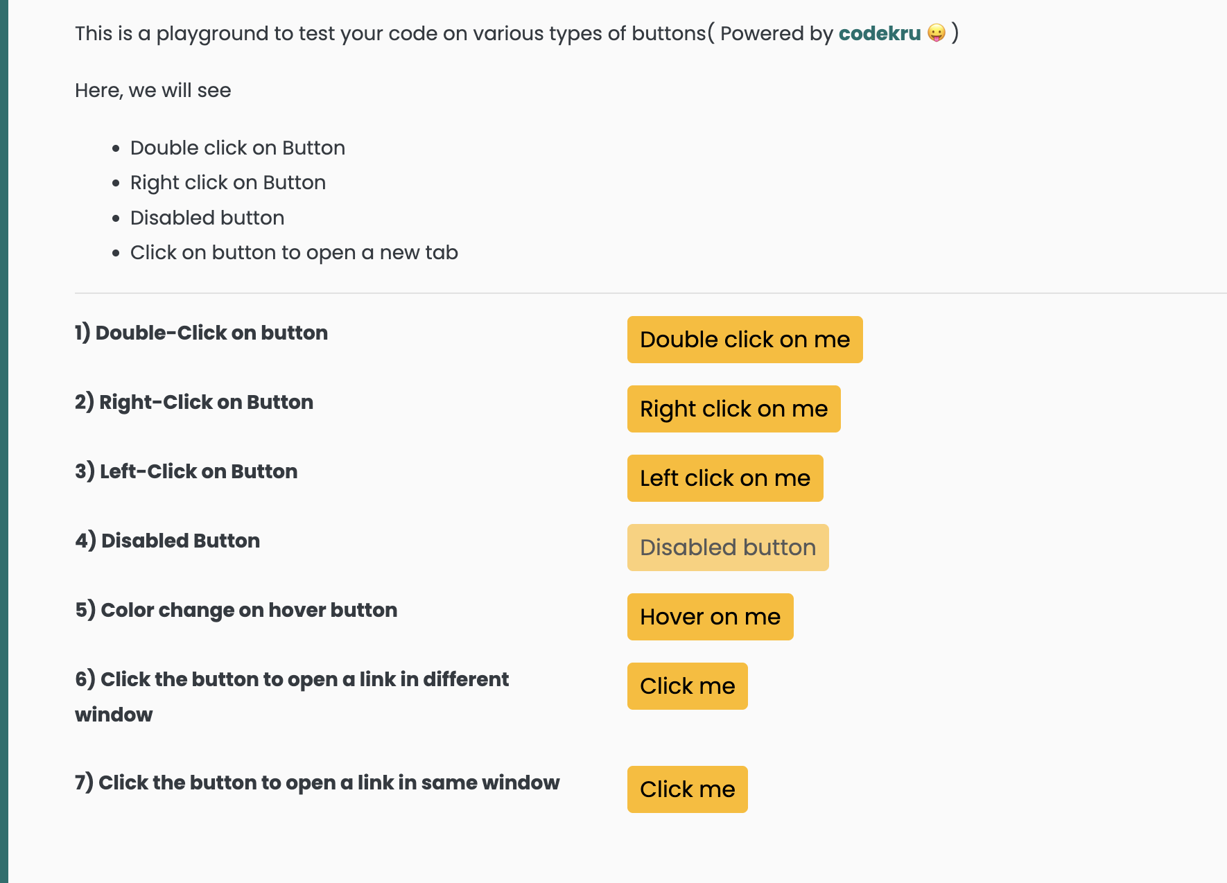 button page